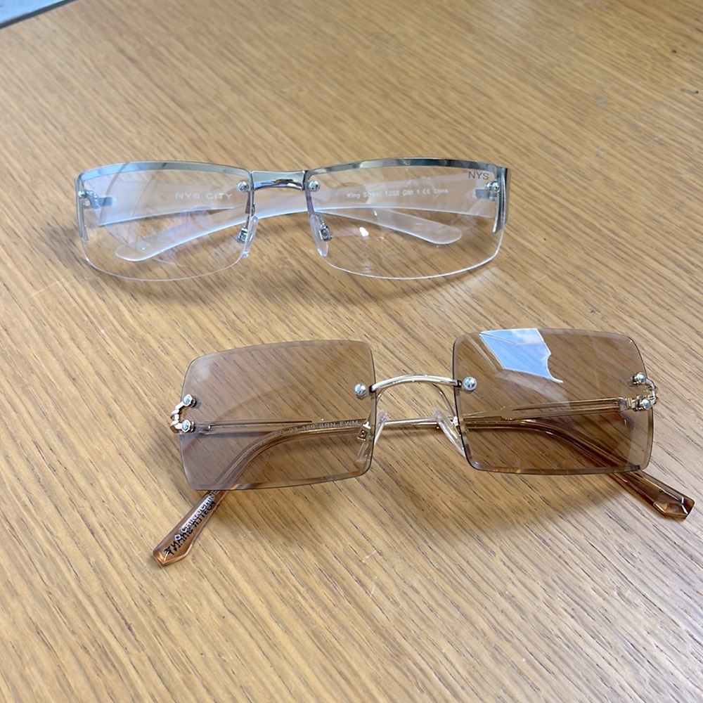 2000’s inspired glasses. 2 for $20
